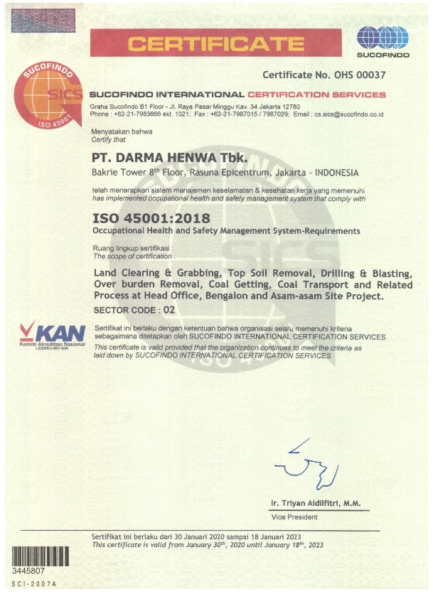 ISO 45001:2018 Occupational Health and Safety Management-Requirements