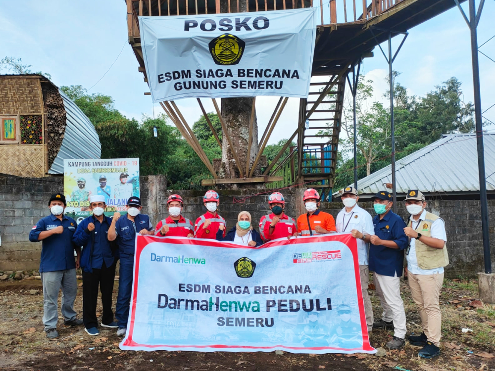 Darma Henwa Assists Search and Rescue Victims of the Mount Semeru Eruption